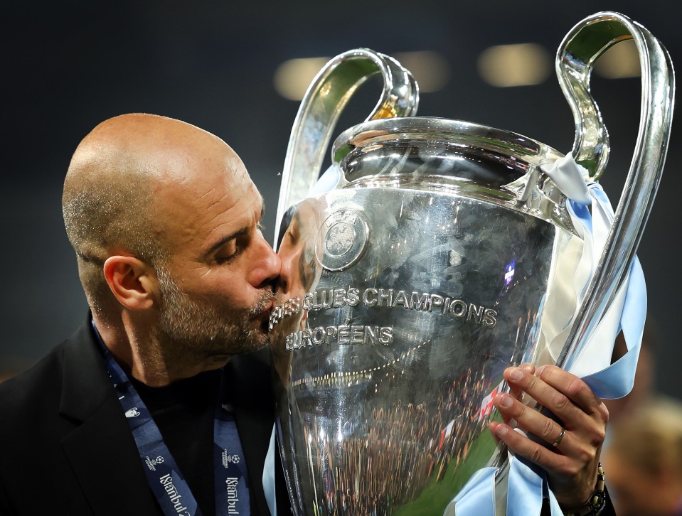 Pep Guardiola reveals message Sir Alex Ferguson sent him on morning of Champions League final as he matches Treble win