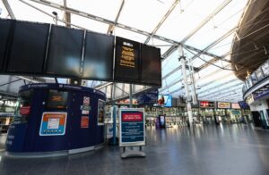 UK train strikes – Stations EMPTY ahead of FA Cup final as fans face road dash to get to get to Wembley for Utd v City