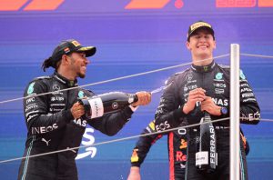 Lewis Hamilton piles praise on Mick Schumacher for his huge role in Mercedes’ first double podium of 2023 at Spanish GP