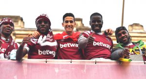 Michail Antonio lifts lid on West Ham’s wild dressing room celebrations in cheeky tease to fans