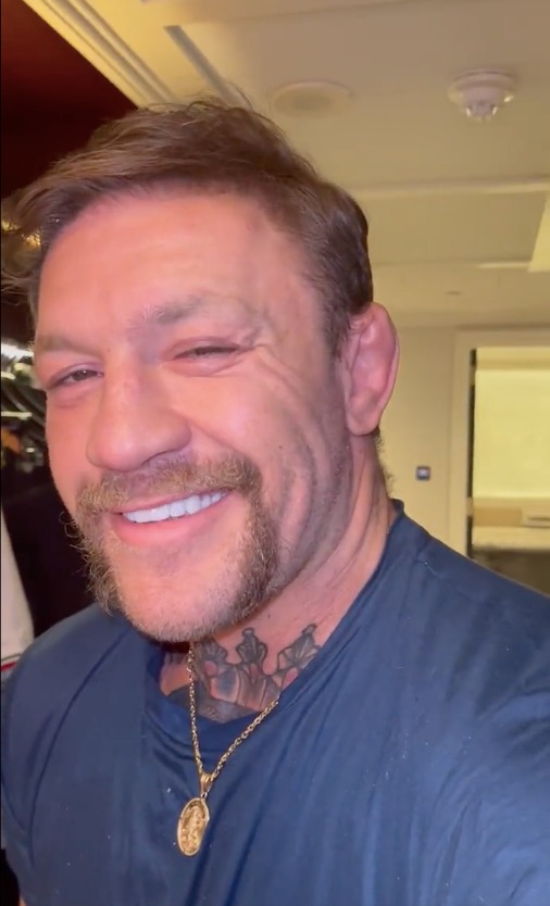 UFC star Conor McGregor unveils shock new look similar to WWE legend and Twitter has a field day