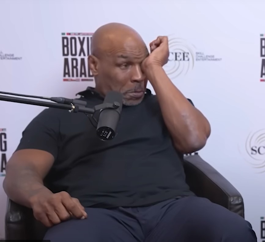 Mike Tyson breaks down in tears after emotional speech from Tyson Fury’s dad John