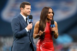 Alex Scott’s ‘brave’ dress for Soccer Aid on ITV leaves England star stunned