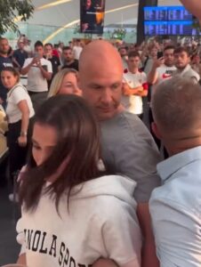 Terrified ref Anthony Taylor mobbed by furious Roma fans in airport before police steam in after Europa controversy