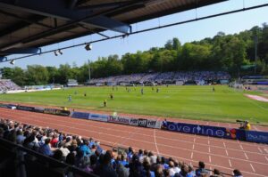 Inside former stadium of Premier League high-flyers that’s surrounded by forest and now home to club in the NINTH tier