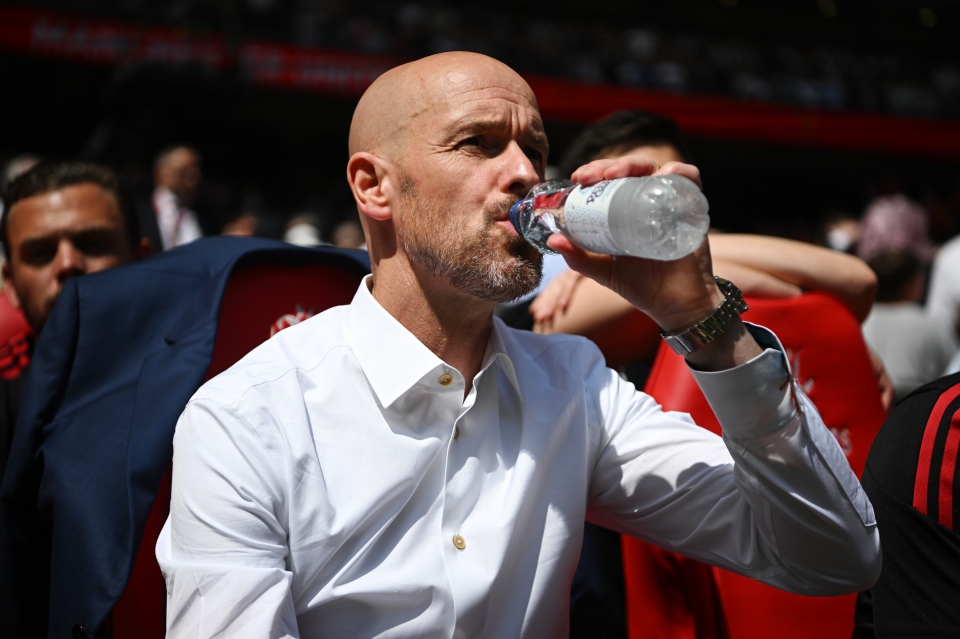 Man Utd fans convinced they know first summer transfer as top target is spotted at Wembley for FA Cup final