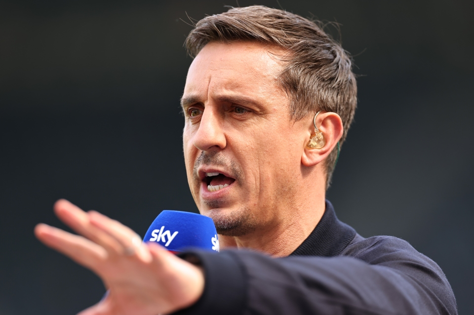 Man Utd legend Gary Neville deletes tweet brutally slamming Jose Mourinho’s Roma following Europa League final loss