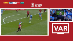 Man Utd awarded ‘worst penalty in history penalties’ against Man City in FA Cup final leaving BBC and ITV pundits fuming