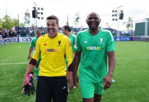 Patrick Vieira makes rare appearance in Champions League legends game as he reveals why he repeatedly snubs invites