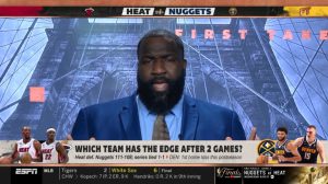 Kendrick Perkins claims First Take ‘hearing from my lawyer’ after Stephen A Smith ‘questioned his character’ live on air