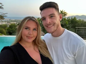 Inside Declan Rice’s life with childhood sweetheart as they become parents, from private jets to romantic getaways