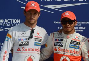 Jenson Button ‘doesn’t talk to Lewis Hamilton’ but says ex-team-mate now ‘more complete human’ than time together in F1