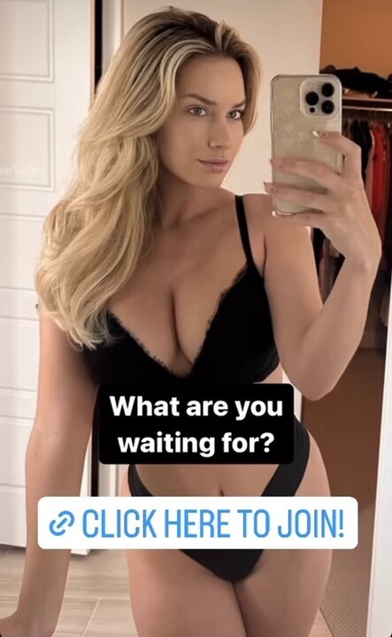 Paige Spiranac strips down to lingerie for busty snap as she shares steamy sneak peek of OnlyPaige content