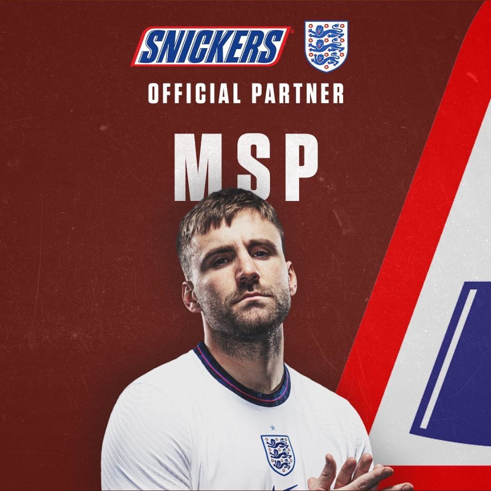 England football chiefs replace Snickers sponsor in new health drive