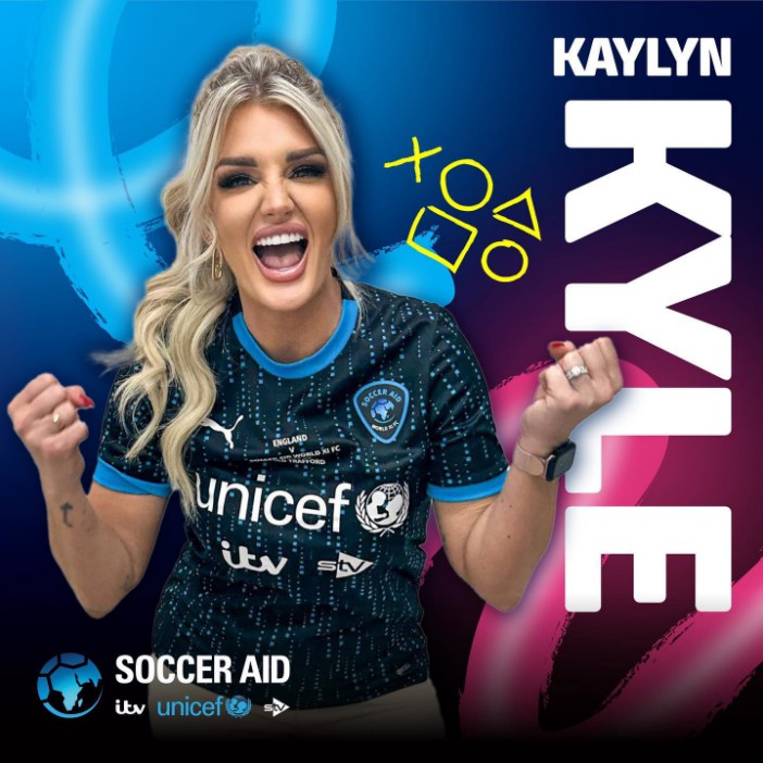 Who is Soccer Aid star Kaylyn Kyle and is she married?