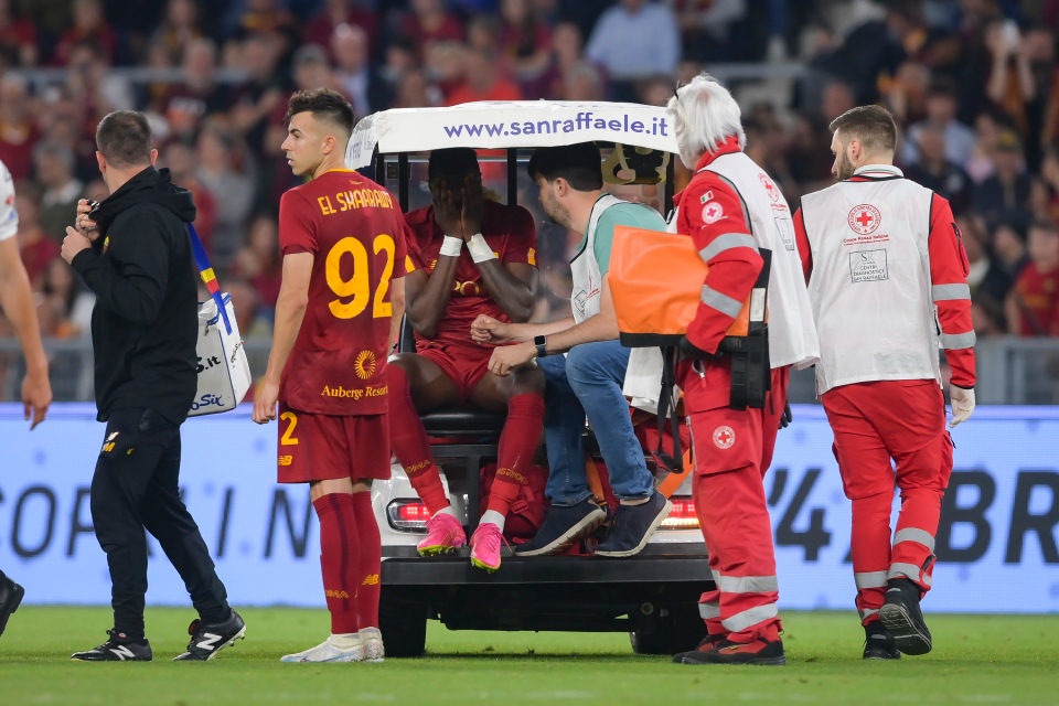 Tammy Abraham ‘ruled out until end of the year with ACL injury’ after jarring knee in horrible fall during Roma clash