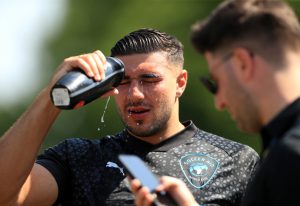 Why is Tommy Fury playing for Rest of the World XI and not England at Soccer Aid 2023?