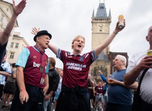 Tickets for West Ham’s European final being sold for 50% more than those for Man City’s Champions League clash