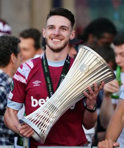 West Ham to demand Prem record for Declan Rice as starting price in bidding war for Arsenal and Man Utd target revealed