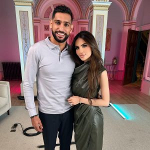 Ex-boxing champ Amir Khan begged model to send him racy pictures and told her his marriage was ‘business arrangement’