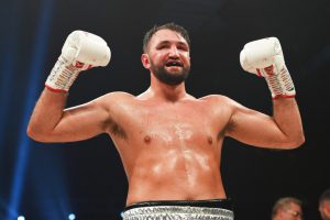 Tyson Fury’s cousin Hughie calls out Anthony Joshua and vows to ‘absolutely blitz’ the ‘complete stiff’