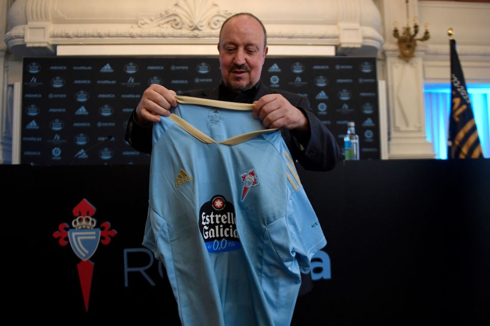 Rafa Benitez turned down more than TWENTY job offers and reveals key reason for taking over at Celta Vigo