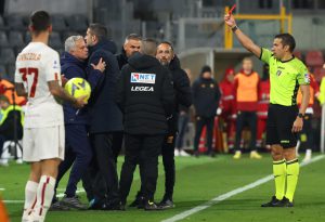 Serie A referee reportedly SACKED after bust-up with Jose Mourinho as vague explanation given