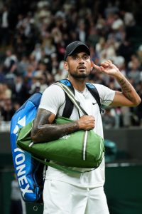 Nick Kyrgios enjoys date night at The Ivy in London with glamorous girlfriend Costeen Hatzi after Wimbledon injury woe