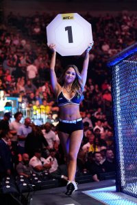 Brittney Palmer stuns in tiny UFC 291 octagon girl outfit and leaves fans ‘amazed’ by backstage antics