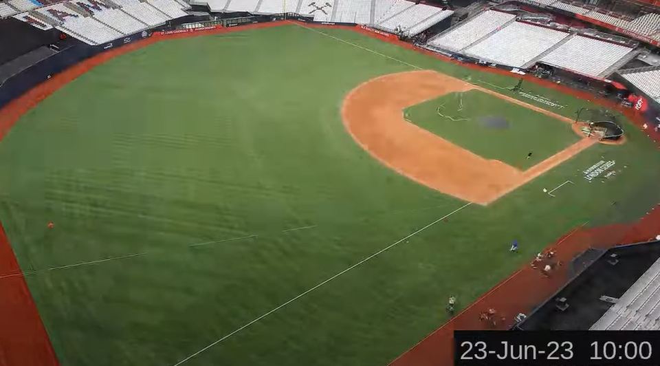 Premier League stadium looks unrecognisable as it transforms to host monster trucks and baseball in stunning timelapse