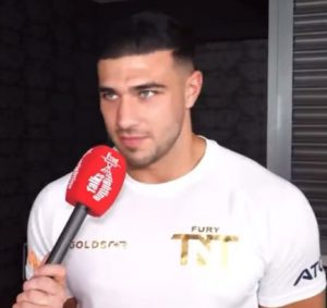 Tommy Fury reveals what prompted dad John to boot tables and chairs and wrecking KSI press conference
