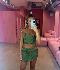 Alan Shearer’s daughter Hollie shows off tan lines and incredible figure in extremely bold cut-out outfit