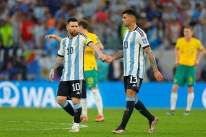 Ange Postecoglou says ‘I don’t argue with Messi’ as he’s asked about Romero and admits team-mates hate training with him