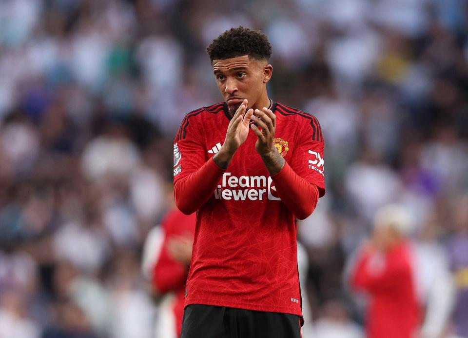 Mystery as Jadon Sancho DEACTIVATES Instagram after he is ‘banned from all Man Utd facilities including the canteen’