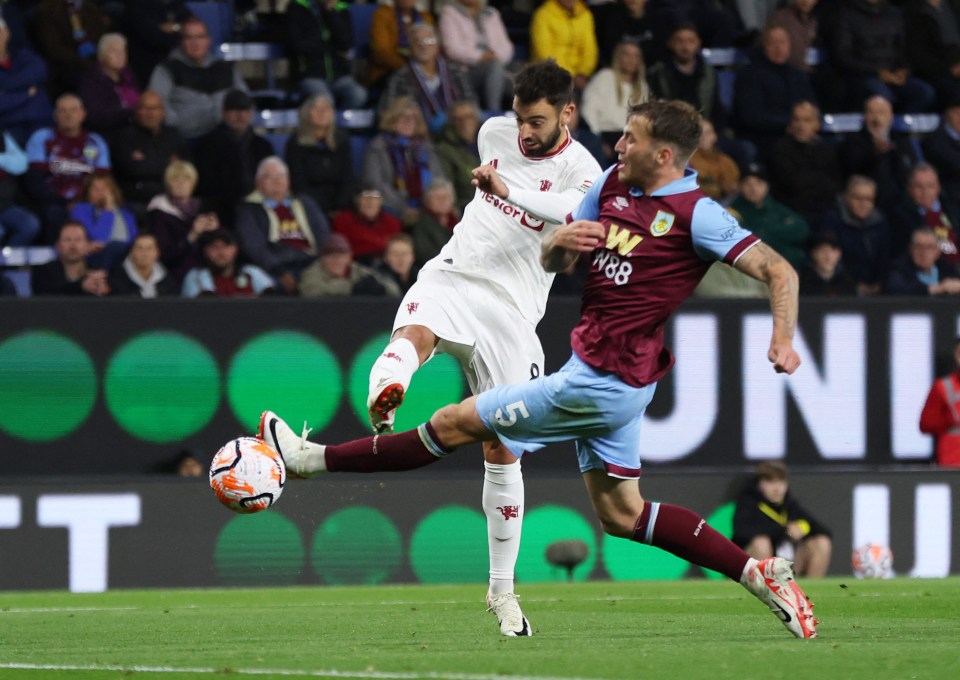 Burnley 0 Man Utd 1: Jonny Evans turns into Belfast Pirlo as Bruno Fernandes seals huge Red Devils win against Clarets