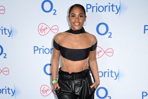 Alex Scott wears daring see-through cut-out bodysuit as BBC host lets her hair down at Kylie Minogue concert