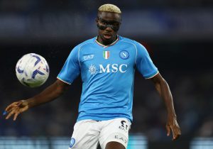 Victor Osimhen hands penalty to Napoli team-mate a day after club’s TikTok for mocked his spot kick miss in furious row