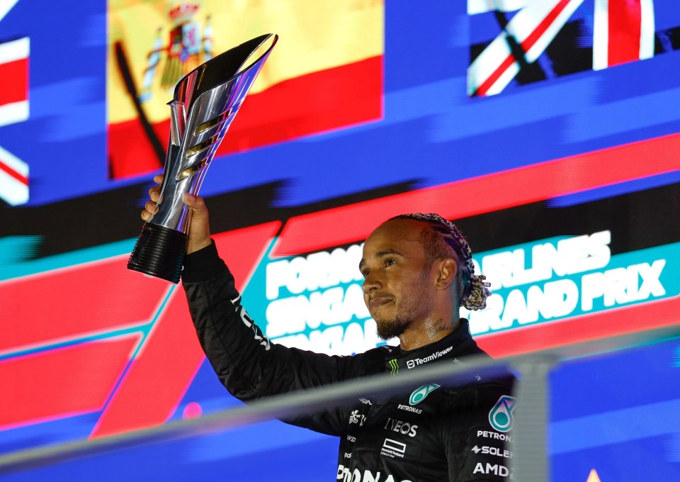 Lewis Hamilton reveals Red Bull theory as he gets podium and F1 rival Verstappen fails to win for first time in 11 races