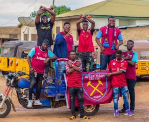 Meet the Ghanaian Hammers fan club who have turned Mohammed Kudus’ hometown claret and blue for hero’s West Ham debut