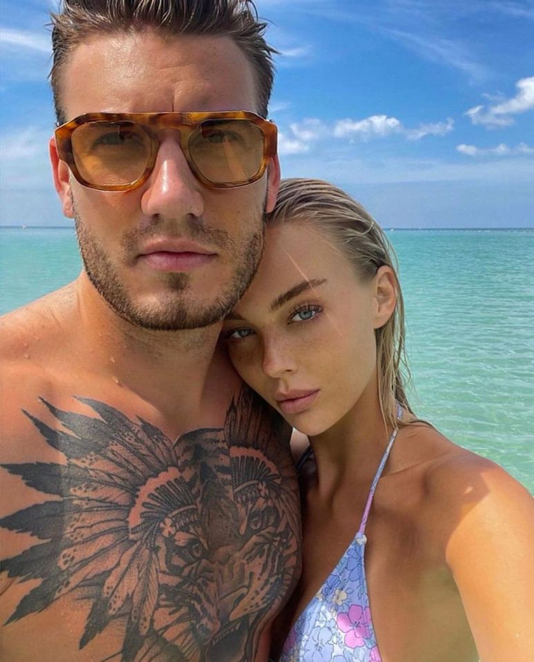 Niklas Bendtner splits with ex-Miss Universe contestant Wag as ex-Arsenal star ‘seen on holiday with bisexual film star’