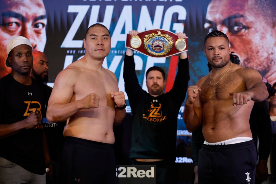 Joe Joyce vs Zhilei Zhang 2 EXACT ring-walk time: What time will the fight start in UK?