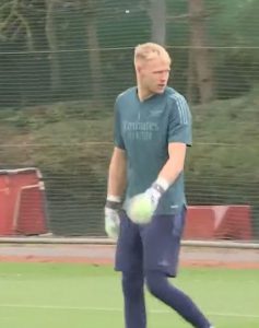 Dejected Arsenal fans say ‘we don’t need this’ after spotting sad video of Aaron Ramsdale in North London derby training