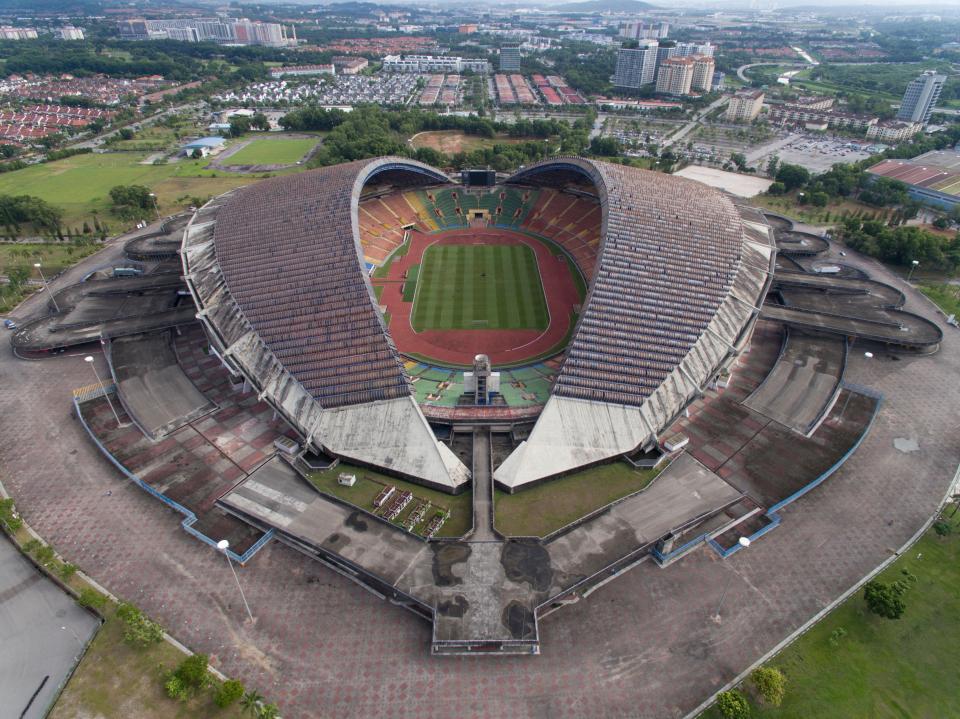 Inside rotting abandoned stadium as big as Wembley with surprising West Ham link that’s been left to decay