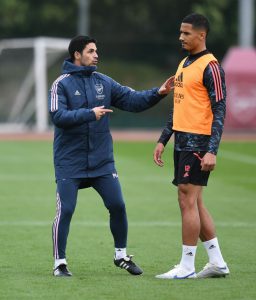 William Saliba reveals Mikel Arteta’s new mealtime rule and says ‘it really helps when you’re on the pitch’