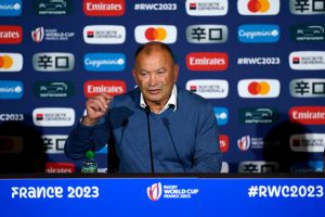 Fuming Eddie Jones threatens to WALK OUT of press conference over journalist’s question after Rugby World Cup loss