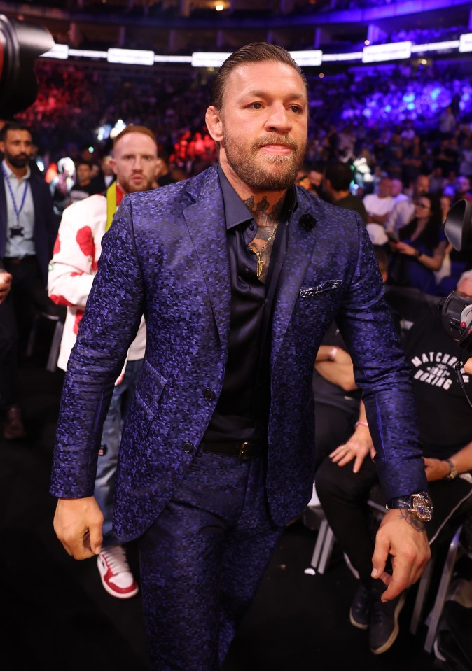 Conor McGregor slammed by KSI for ’embarrassing’ himself at Anthony Joshua fight as YouTuber calls out UFC star