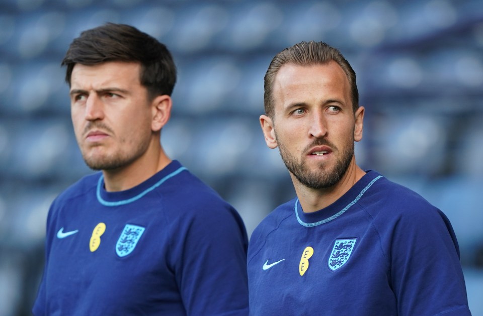 Harry Kane bizarrely dubs Maguire ‘one of the best defenders in England history’ as baffled fans say ‘what the..?’