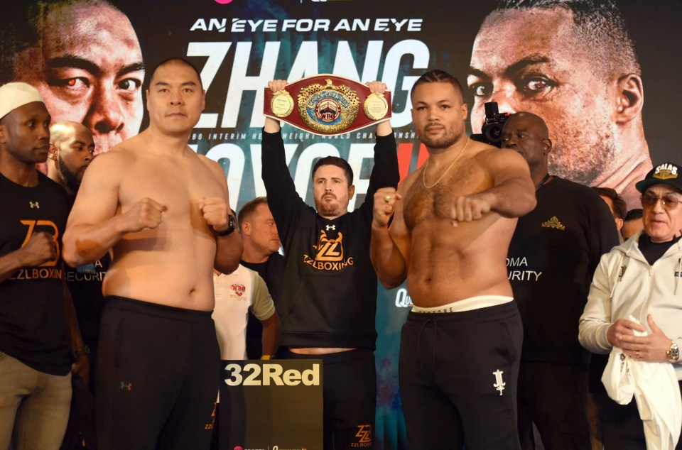 Inside Joe Joyce’s body transformation as he packs on 2st to hit career HEAVIEST for Zhilei Zhang rematch