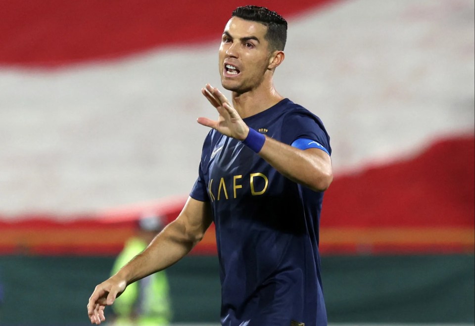 Cristiano Ronaldo forced to play in front of creepy crowd of cutouts.. and goes goalless on Asian Champions League debut