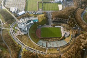 Stadium with capacity that puts Premier League grounds to shame is shadow of former glory after it was left abandoned